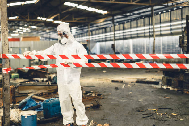 Professional Unattended Death Cleanup technician working in Wakefield, NE